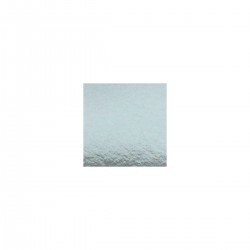 Cut Card Square 4" Silver