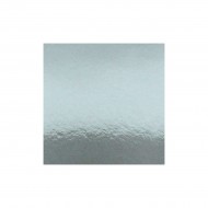 Cut Card Square 7" Silver