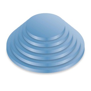 Drum Round 14" Baby Blue