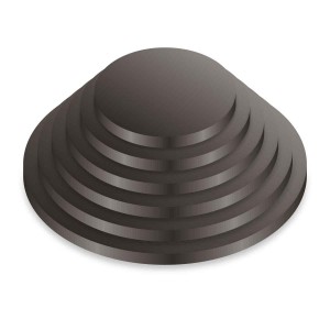 Drum Round 10" Black