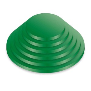 Drum Round 10" Green