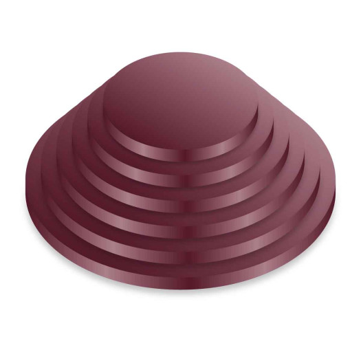 Bonzos Drum Round 16" Mauve Bonzos Drum Round 16" Mauve
