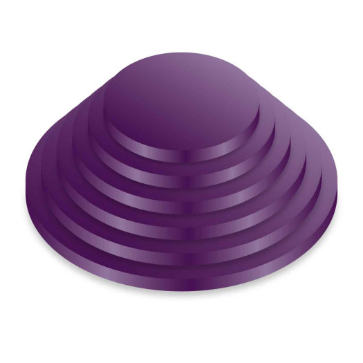 Bonzos Drum Round 14" Deep Purple Bonzos Drum Round 14" Deep Purple