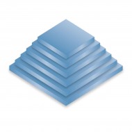 Drum Square 14" Baby Blue