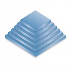 Drum Square 16" Baby Blue