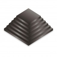 Drum Square 14" Black