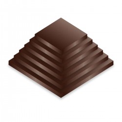 Drum Square 16" Chocolate