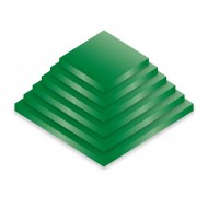 Drum Square 14" Green