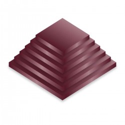 Drum Square 16" Mauve