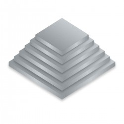 Drum Square 18" Silver