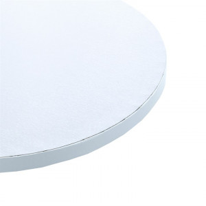 Drum Round 10" White