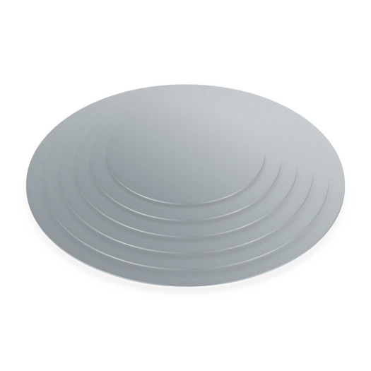 Bonzos Single Thick Board Round 9" Silver Bonzos Single Thick Board Round 9" Silver