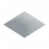 Single Thick Board Square 12" Silver