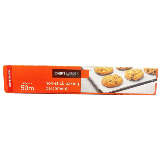 Chef\'s Larder Non-Stick Baking Parchment 45cm x 50m Chef\'s Larder Non-Stick Baking Parchment 45cm x 50m
