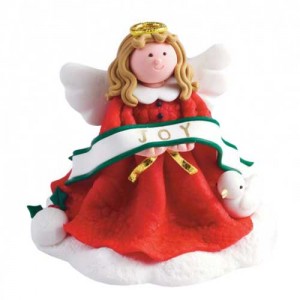 Claydough Angel with Dove Claydough Angel with Dove