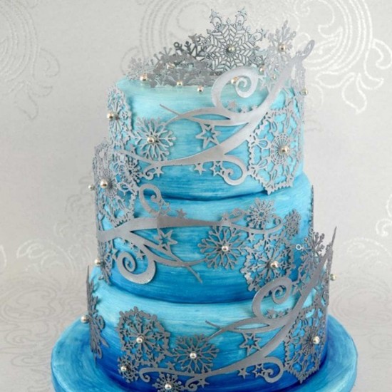 Claire Bowman Cake Lace Mat Crystal