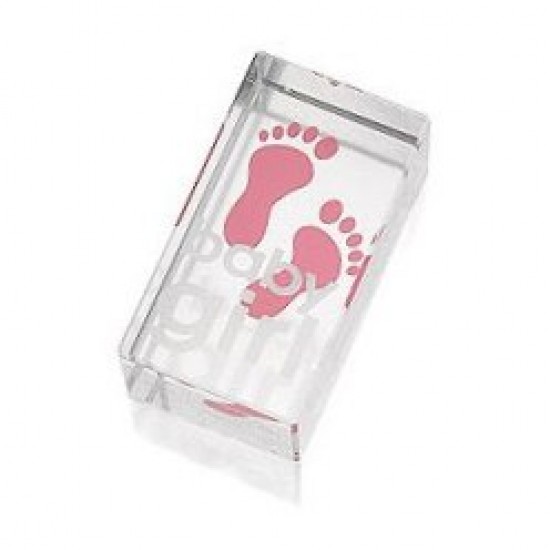 Clear Intentions Baby Girl Ornament
