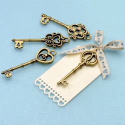 Keys x4 Bronze Effect