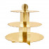 3-Tier Cupcake Stand Gold