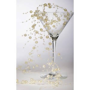 Garland Bead Pearl Ivory 2m Garland Bead Pearl Ivory 2m