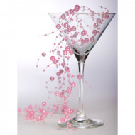 Garland Bead Pearl Pink 2m