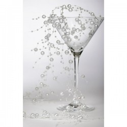 Garland Bead Pearl White 2m
