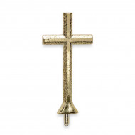 Cross on Stem Gold