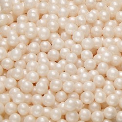 Sugar Pearls 4mm Vintage Cream 100g