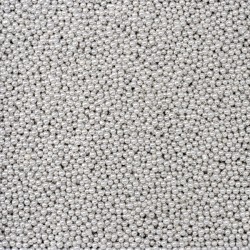 Sugar Balls 2mm Metallic Silver 100g