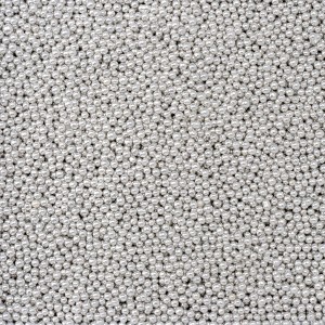 Sugar Balls 2mm Metallic Silver 100g