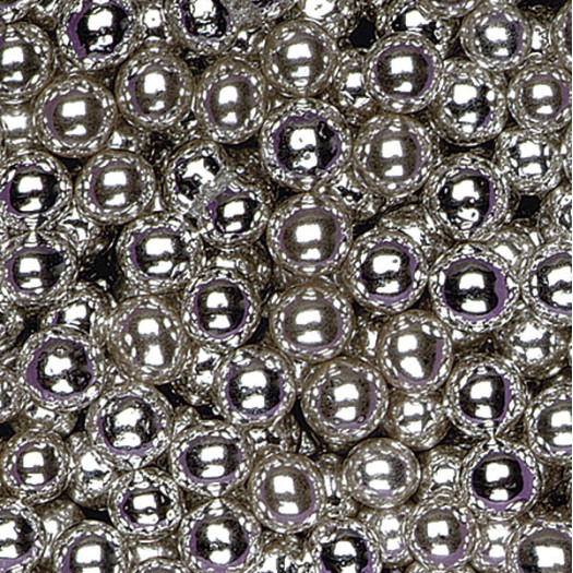 Bonzos Sugar Balls 8mm Metallic Silver 100g Bonzos Sugar Balls 8mm Metallic Silver 100g
