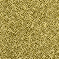 Sugar Balls 2mm Metallic Gold 100g