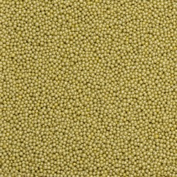 Sugar Balls 2mm Metallic Gold 100g