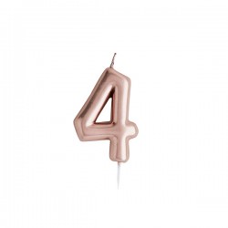 Candle No 4 Rose Gold
