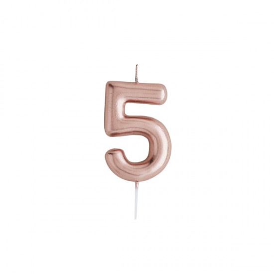 Club Green Candle No 5 Rose Gold