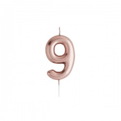 Candle No 9 Rose Gold