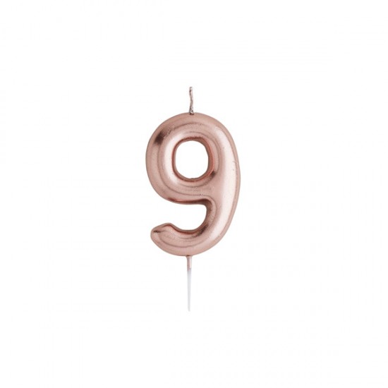 Club Green Candle No 9 Rose Gold