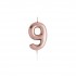 Candle No 9 Rose Gold