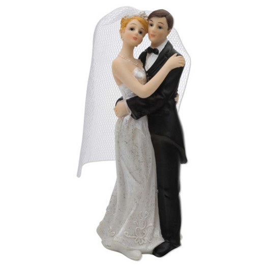 Club Green Figurine Bride (Left) & Groom (Right)- As you look at them Club Green Figurine Bride (Left) & Groom (Right)- As you look at them
