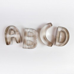 Alphabet Cutter Set Large