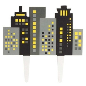 Skyline Gumpaste Cake Topper
