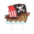 Pirate Ship Topper Gumpaste