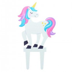 Unicorn Gumpaste Cake Topper