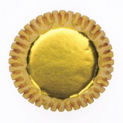 Petit Four Foil Cases Gold x50