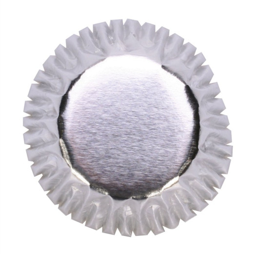 Bonzos Petit Four Foil Cases Silver x50