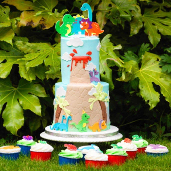 Culpitt Dinosaur Gumpaste Cake Topper Culpitt Dinosaur Gumpaste Cake Topper