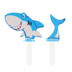 Shark & Tail Gumpaste Cake Topper Set