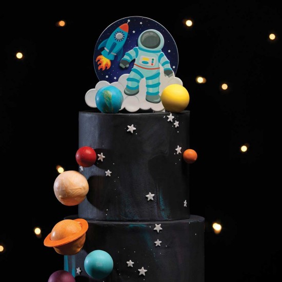 Culpitt Spaceman Gumpaste Cake Topper