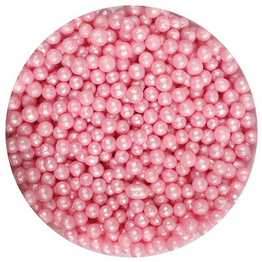 Culpitt Sugar Pearls 4mm Pink 100g Culpitt Sugar Pearls 4mm Pink 100g