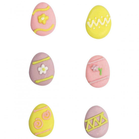 Culpitt Sugar Pipings Easter Eggs x24